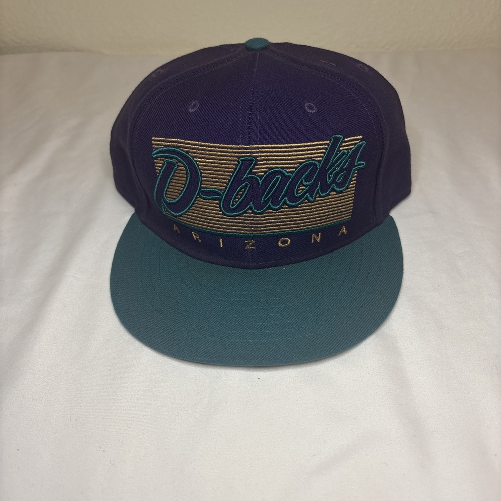 Vintage AZ Diamond Backs Snapback /Baseball Cap Flat Bill - Forty Seven‎ Brand